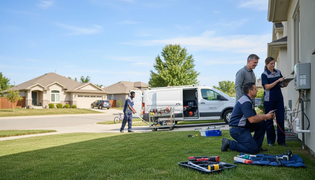 Tankless water heater service in Alton, VA